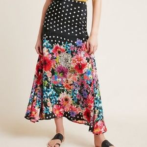 Anthropologie Pattern Play Maxi Skirt
